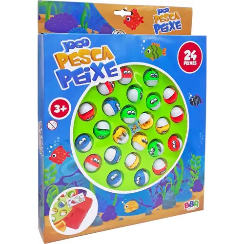 JOGO PESCA PEIXE COM SOM BBR Verde