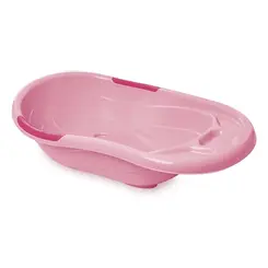 BANHEIRA ACONCHEGO 22 LITROS FOFURA ROSA TRANSLUCIDA CAJOVIL