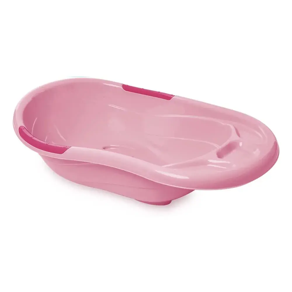 BANHEIRA ACONCHEGO 22 LITROS FOFURA ROSA TRANSLUCIDA CAJOVIL