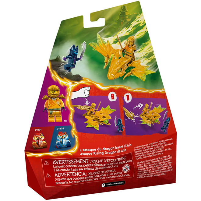 LEGO NINJAGO 71803 ATAQUE DO DRAGAO ASCENDENTE DE ARIN 042975 - LEGO ...