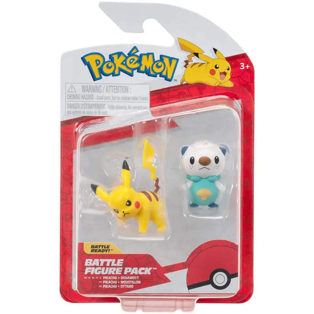 FIGURA DE ACAO PACK COM 2 POKEMON GERACAO IX SUNNY