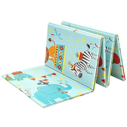TAPETE DOBRAVEL DUPLA FACE ANIMAL PARTY BUBA .