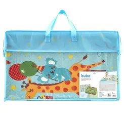 TAPETE DOBRAVEL DUPLA FACE ANIMAL PARTY BUBA .