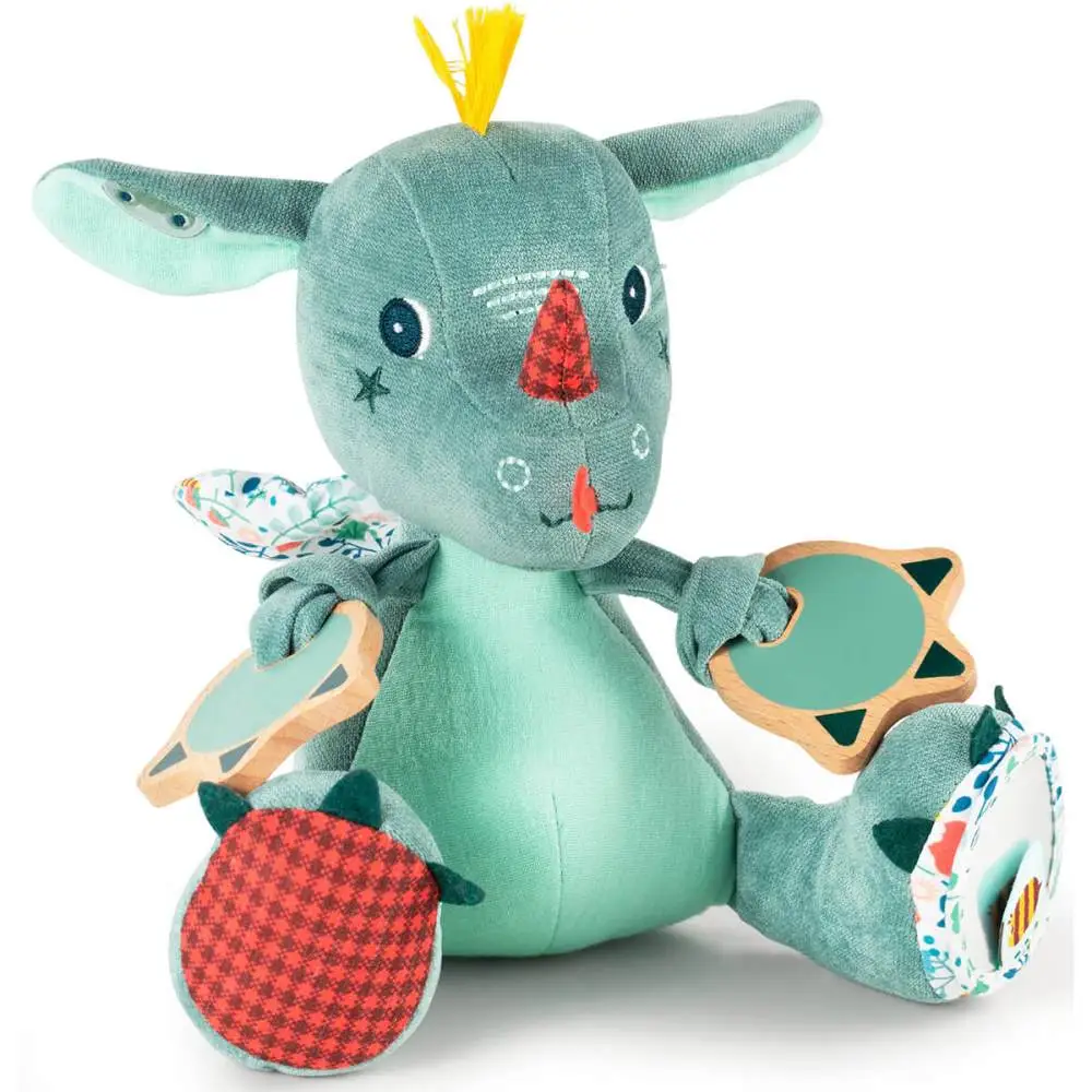 PELUCIA MULTIATIVIDADES JOE O DRAGAO LILLIPUTIENS