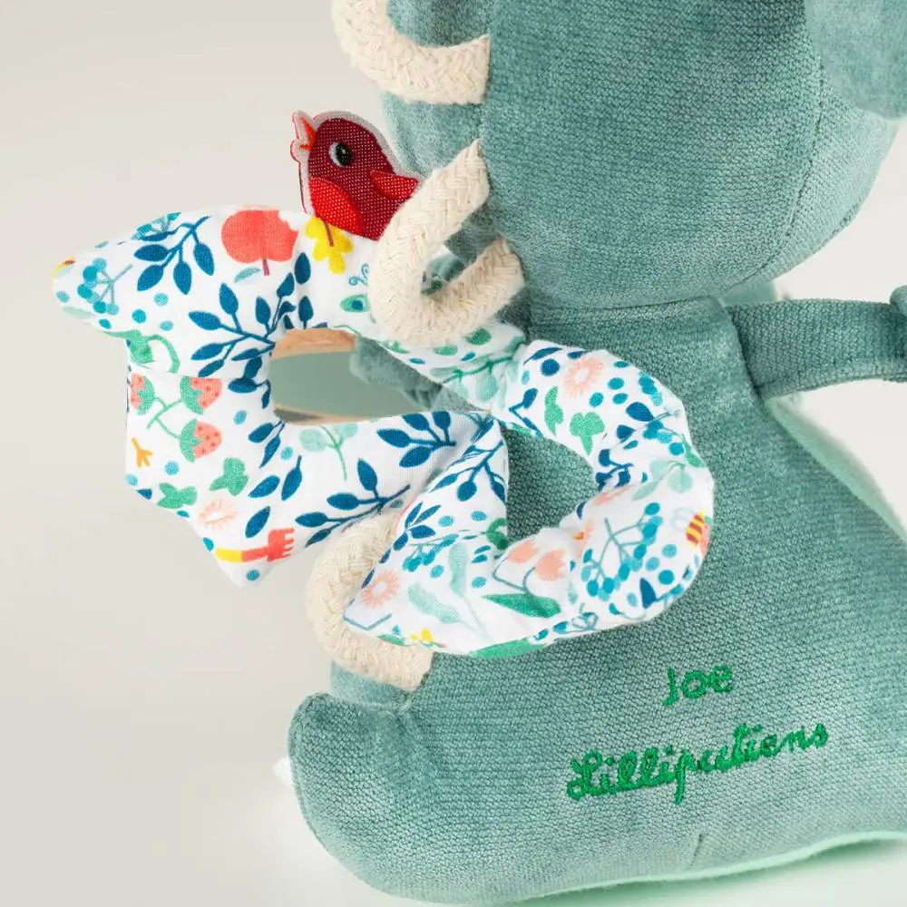 PELUCIA MULTIATIVIDADES JOE O DRAGAO LILLIPUTIENS