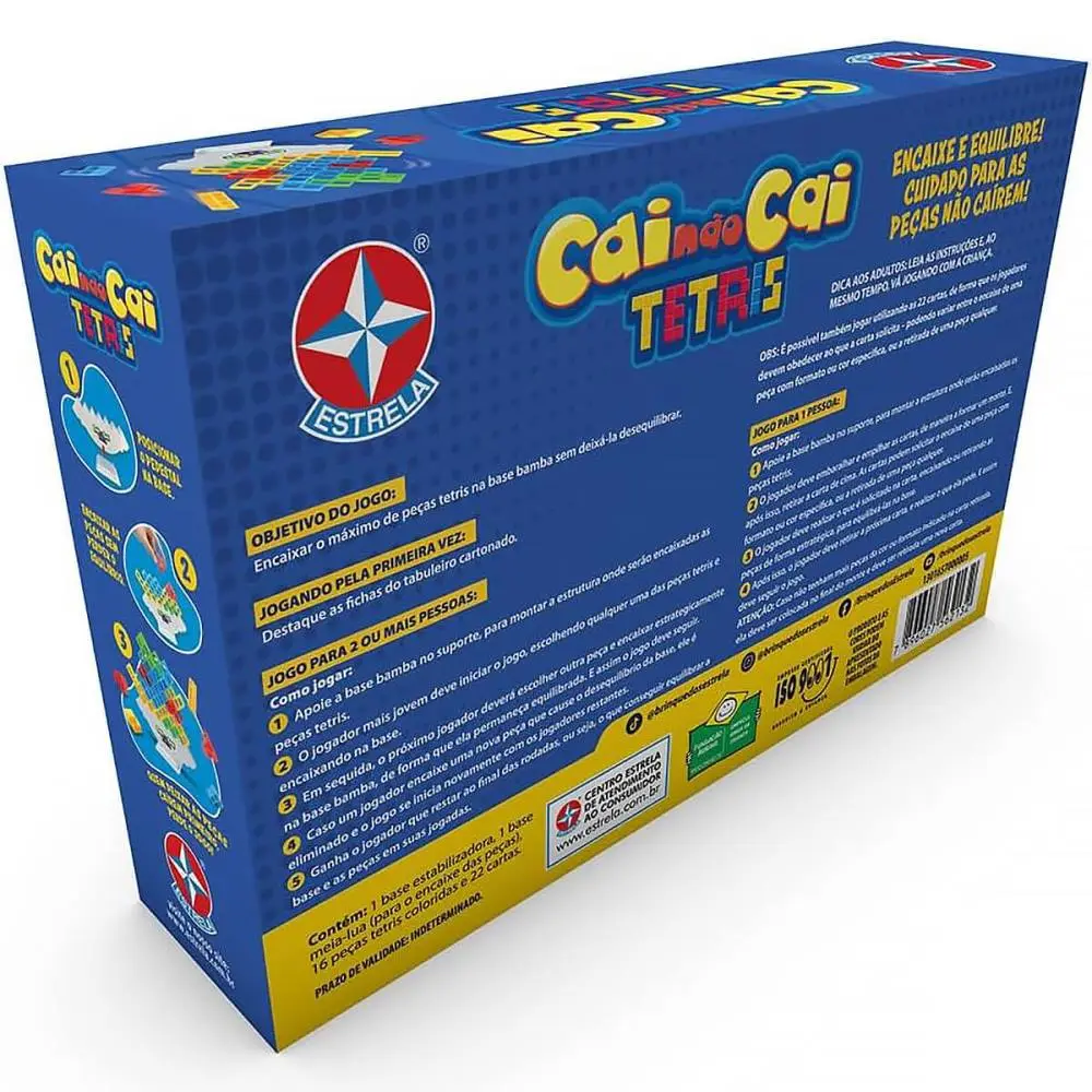 JOGO CAI NAO CAI TETRIS ESTRELA