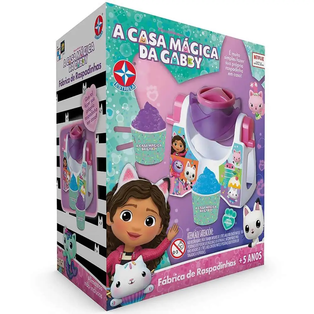 A CASA MAGICA DA GABBY FABRICA DE RASPADINHAS ESTRELA