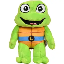PELUCIA TARTARUGAS NINJA O CAOS MUTANTE 16CM SUNNY LEONARDO