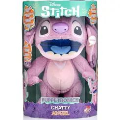 STITCH PELUCIA INTERATIVA CHATTY ANGEL 50 SONS 30 CM SUNNY .