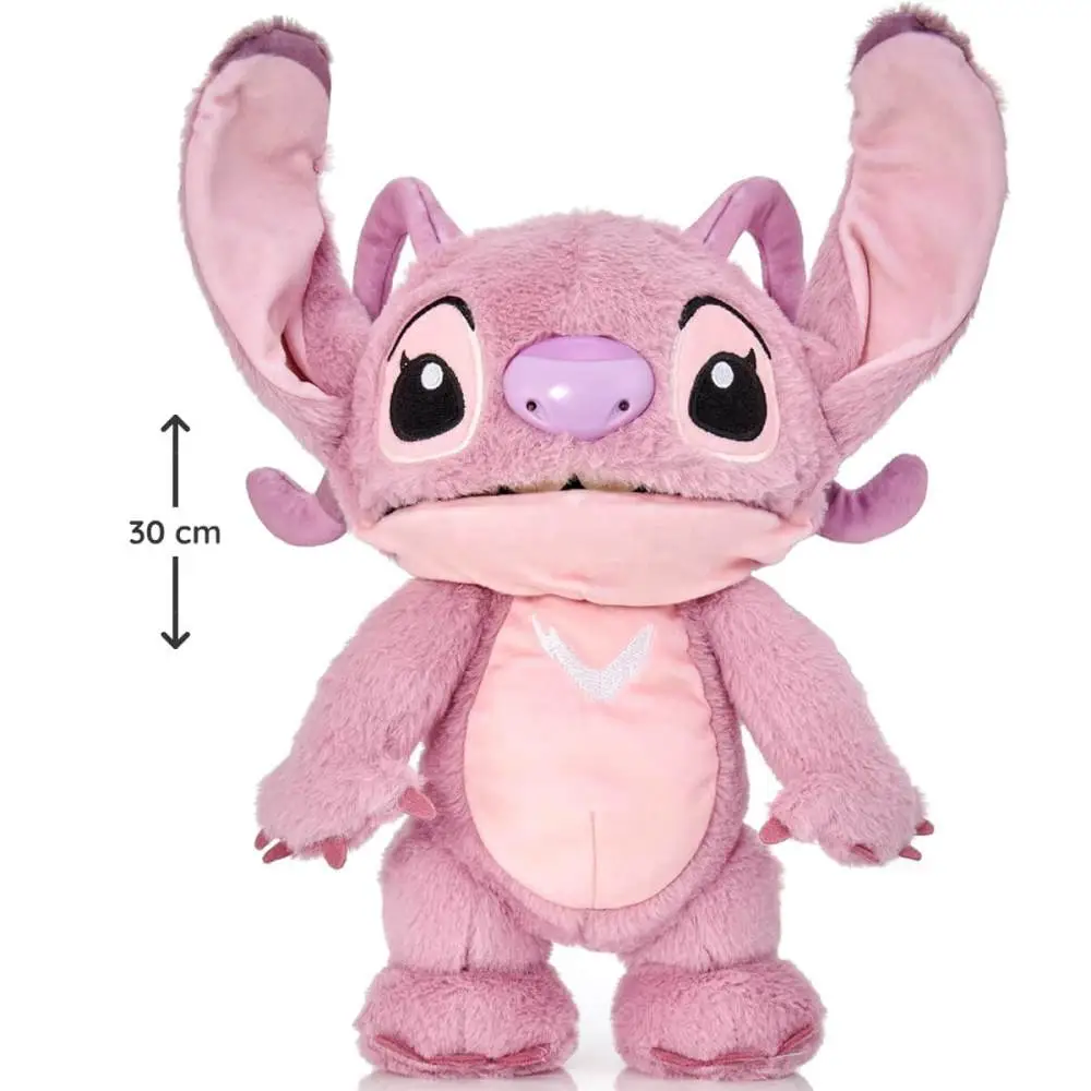 STITCH PELUCIA INTERATIVA CHATTY ANGEL 50 SONS 30 CM SUNNY