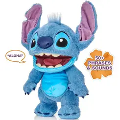 STITCH PELUCIA INTERATIVA CHATTY STITCH 50 SONS 30 CM SUNNY
