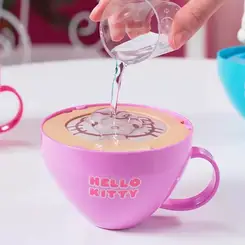 HELLO KITTY XICARA CAPPUCCINO COM SURPRESA FUN