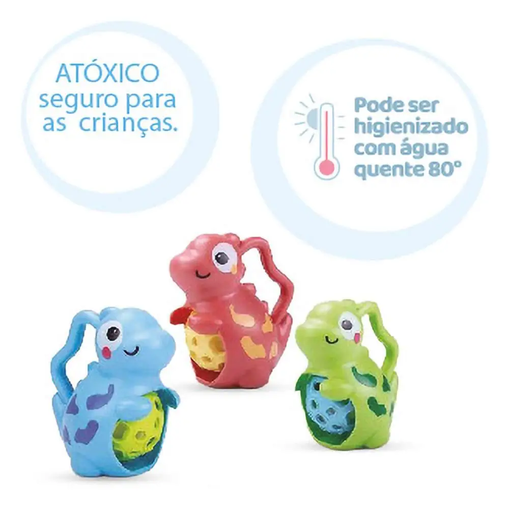 CHOCALHO PARA BANHO LAVA SAURO POLIBRINQ