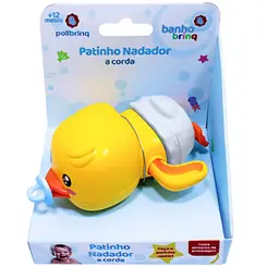 PATINHO NADADOR A CORDA POLIBRINQ Branco