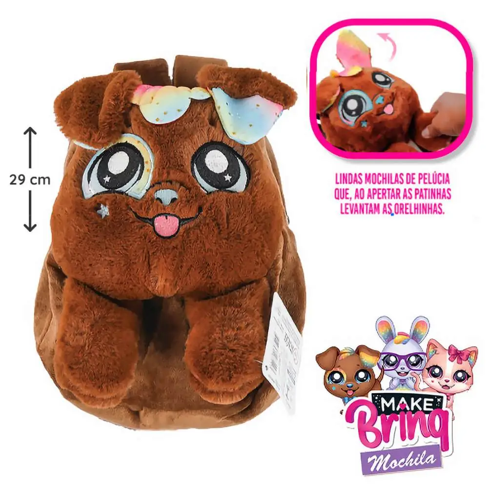 MOCHILA PETS MAKE BRINQ POLIBRINQ