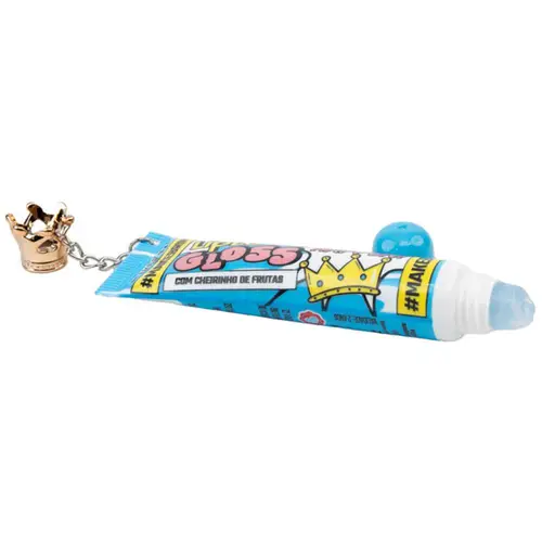 LIP GLOSS COM CHEIRINHO MAKE BRINQ POLIBRINQ Azul
