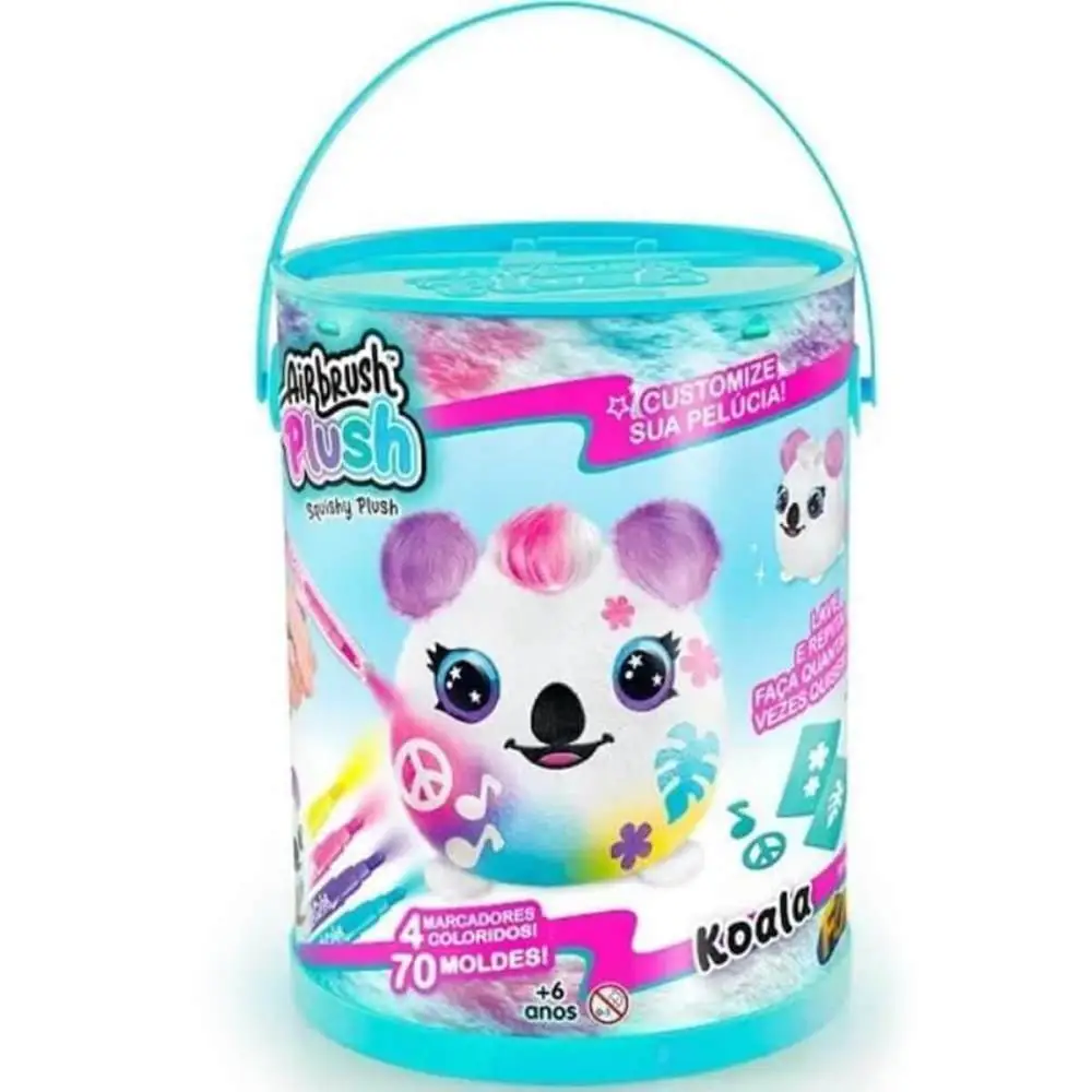 AIRBRUSH PELUCIA NA LATA FUN