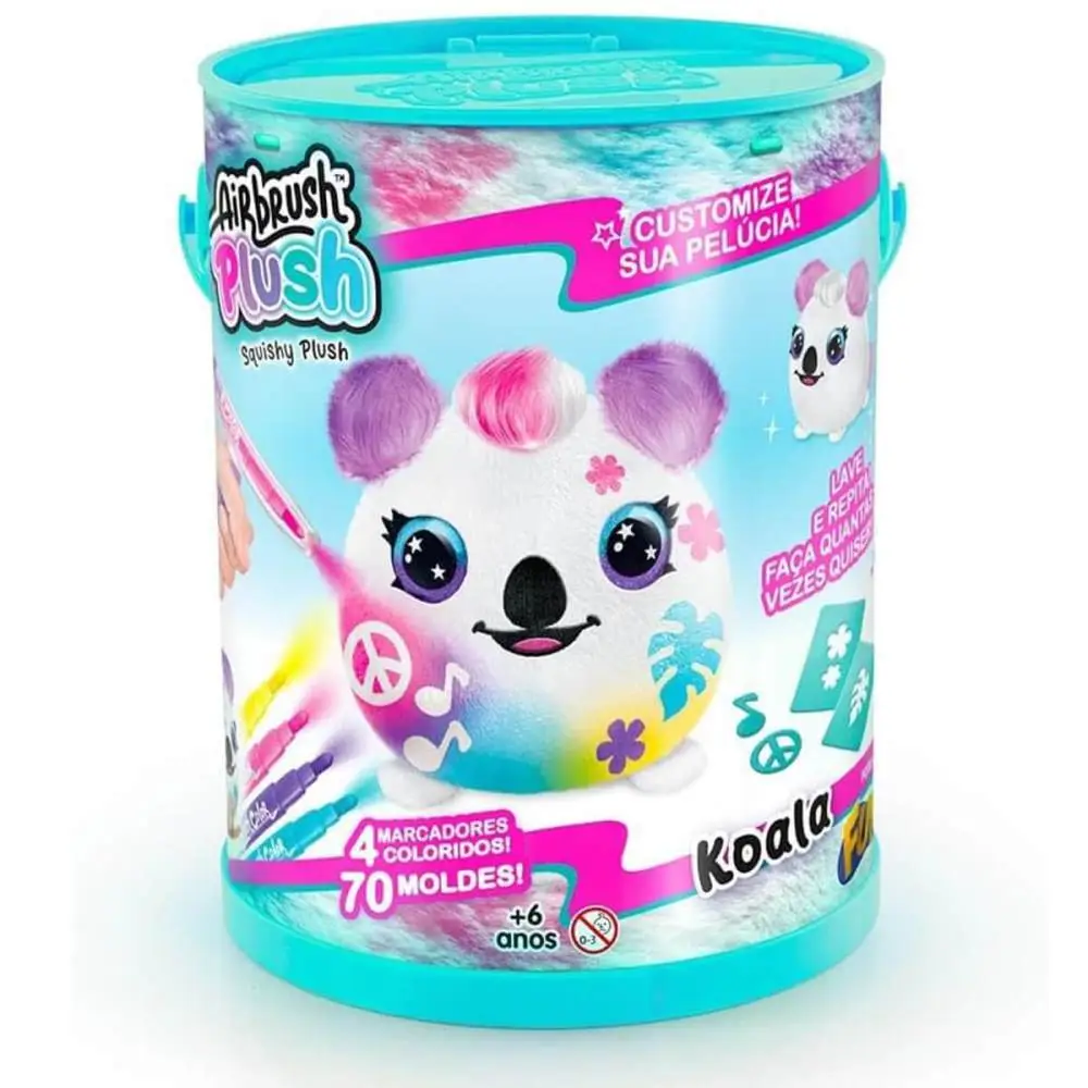 AIRBRUSH PELUCIA NA LATA FUN