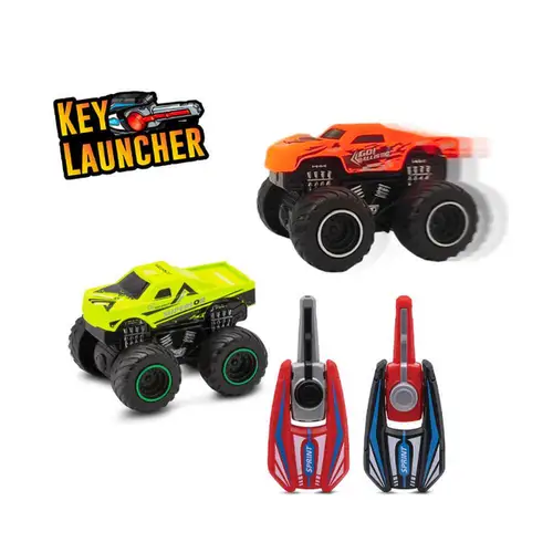KEY LAUNCHER COM 2 CHAVES E 2 CARRINHOS POLIBRINQ Verde