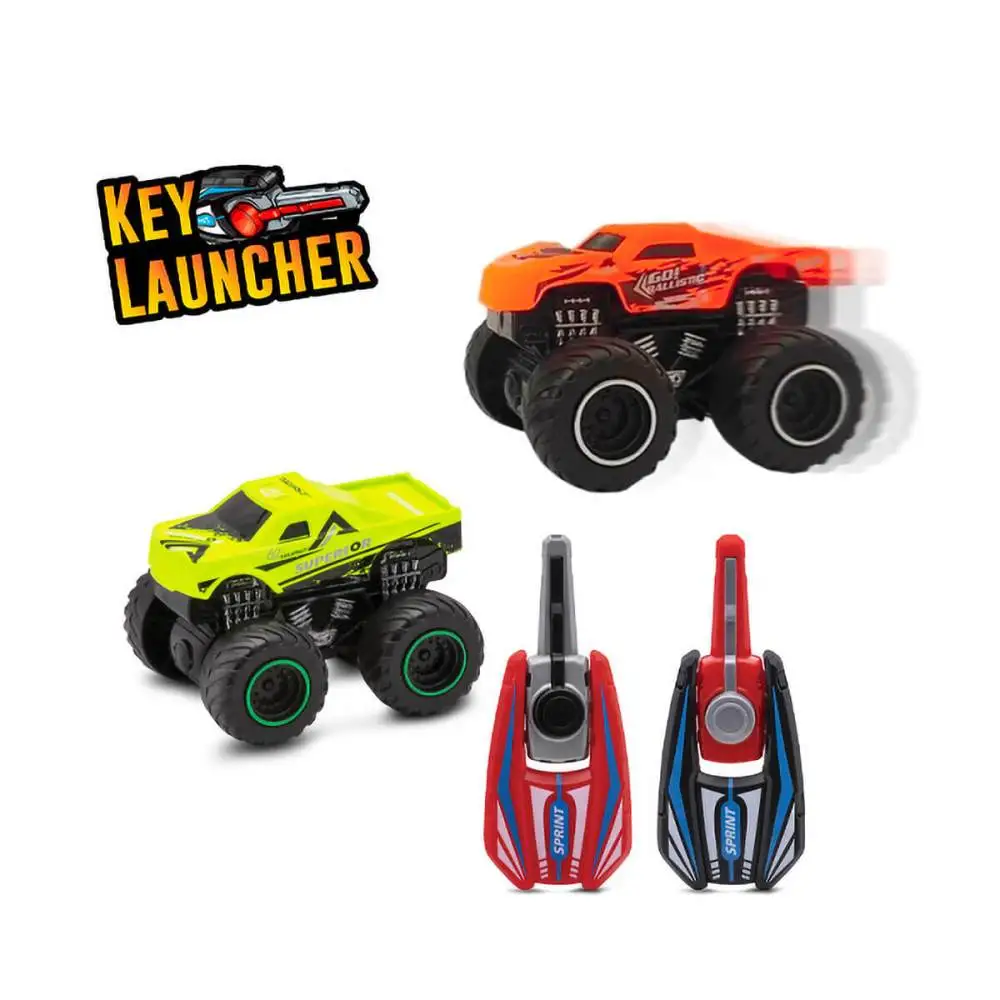 KEY LAUNCHER COM 2 CHAVES E 2 CARRINHOS POLIBRINQ