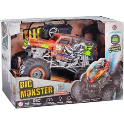 CARRO DE CONTROLE REMOTO BIG MONSTER SOLTA FUMACA POLIBRINQ