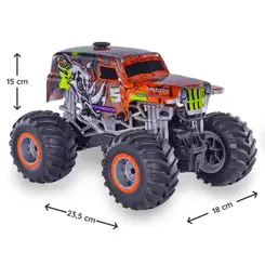CARRO DE CONTROLE REMOTO BIG MONSTER SOLTA FUMACA POLIBRINQ