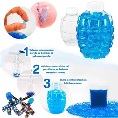 LANCADOR DE BOLINHA DE GEL XNIPER POLIBRINQ