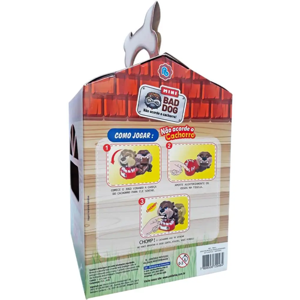 JOGO MINI BAD DOG POLIBRINQ