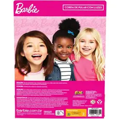 FUN BARBIE CORDA DE PULAR COM LUZES FUN