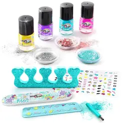 KIT DE ARTES DECORE SUAS UNHAS GLITTER FUN