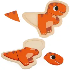 ENCAIXA FORMAS BABY DINOS COM 4 PECAS JANOD