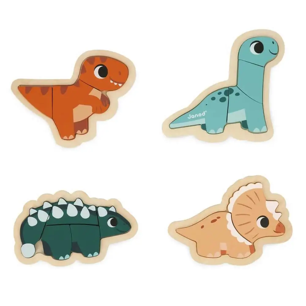 ENCAIXA FORMAS BABY DINOS COM 4 PECAS JANOD