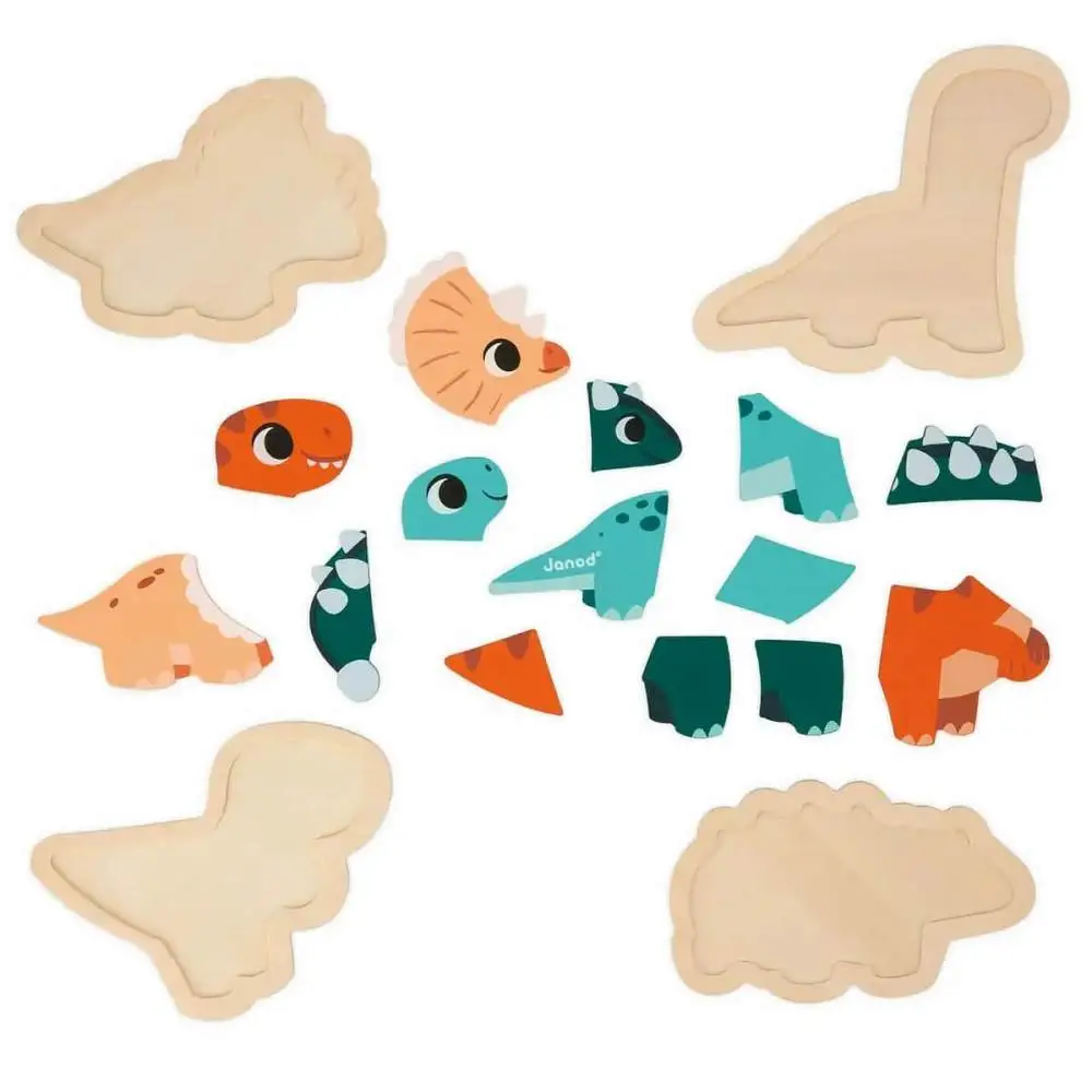 ENCAIXA FORMAS BABY DINOS COM 4 PECAS JANOD
