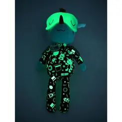 PELUCIA HORA DA SONECA JOE BRILHA ESCURO 30CM LILLIPUTIENS