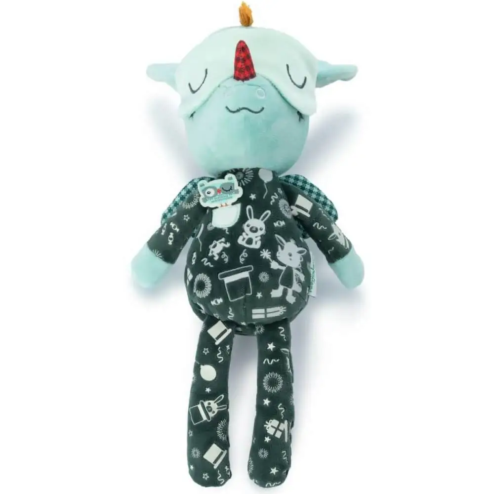 PELUCIA HORA DA SONECA JOE BRILHA ESCURO 30CM LILLIPUTIENS