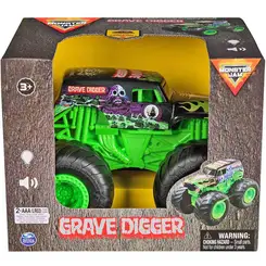 VEICULO MONSTER JAM COM LUZ E SOM 1:24 SUNNY GRAVE DIGGER