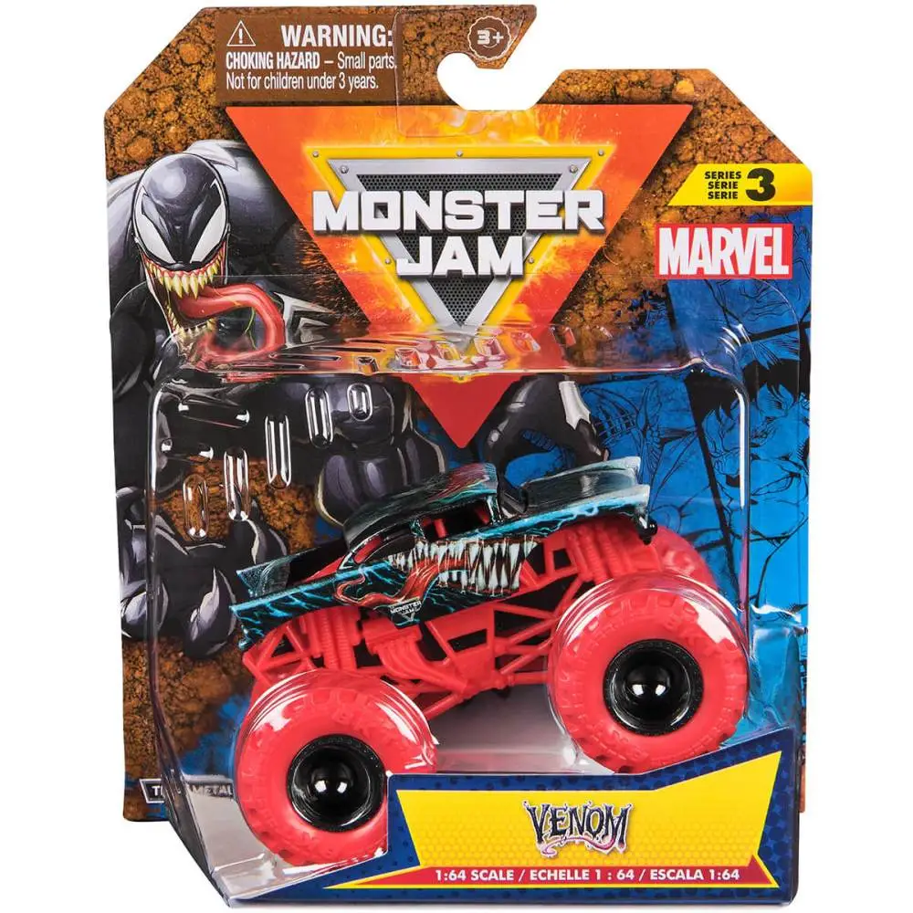 VEICULO MONSTER JAM MARVEL 1:64 SUNNY