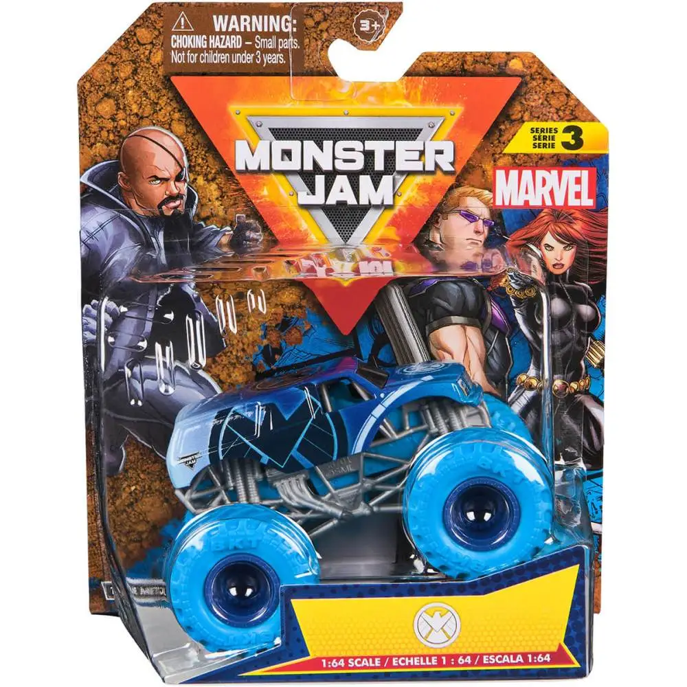 VEICULO MONSTER JAM MARVEL 1:64 SUNNY
