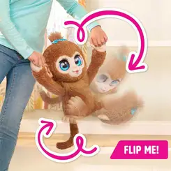 PELUCIA INTERATIVA FURREAL AMENDOIM A MACACA 40CM SUNNY