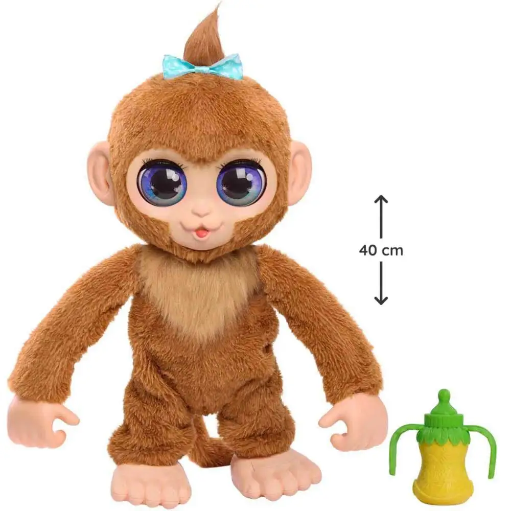 PELUCIA INTERATIVA FURREAL AMENDOIM A MACACA 40CM SUNNY