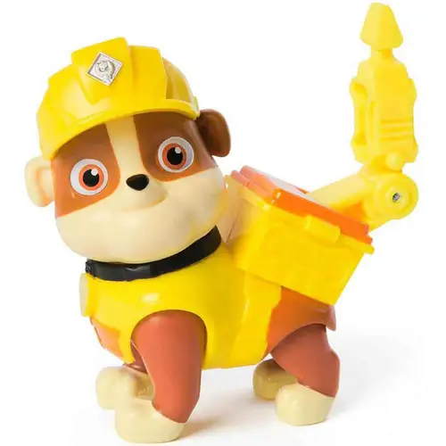 FIGURA PATRULHA CANINA RUBBLE E SUA TURMA SUNNY RUBBLE