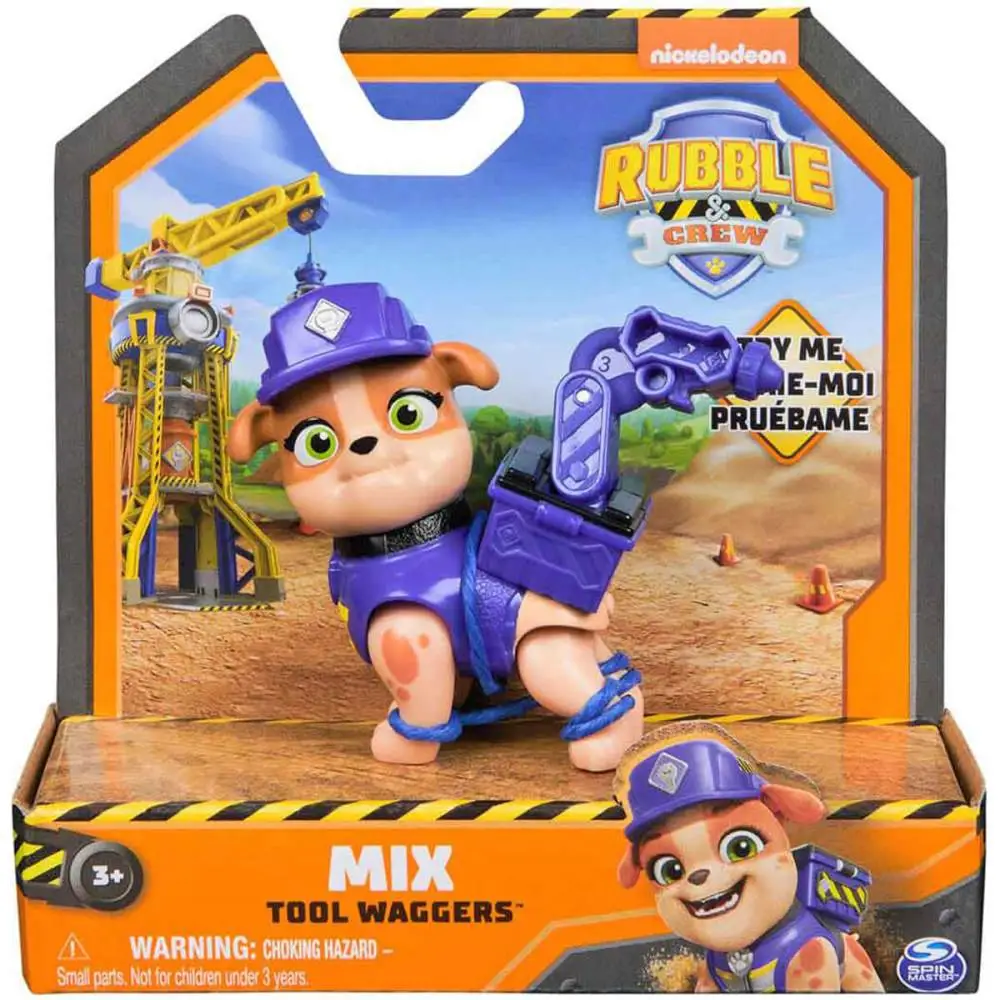 FIGURA PATRULHA CANINA RUBBLE E SUA TURMA SUNNY