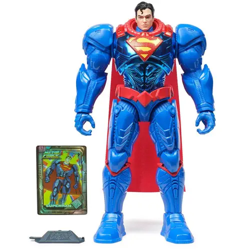 FIGURA SUPER HOMEM METAL FORCE 30 CM SUNNY .