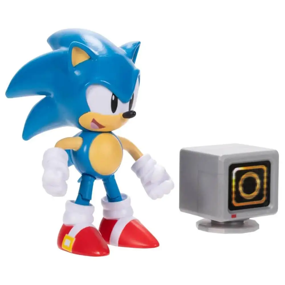 FIGURA ARTICULADA SONIC COM ACESSORIO WAVE 9 9CM SUNNY