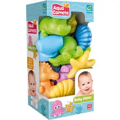 AQUA COMETA BABY WATER COM 10 PECAS COMETA