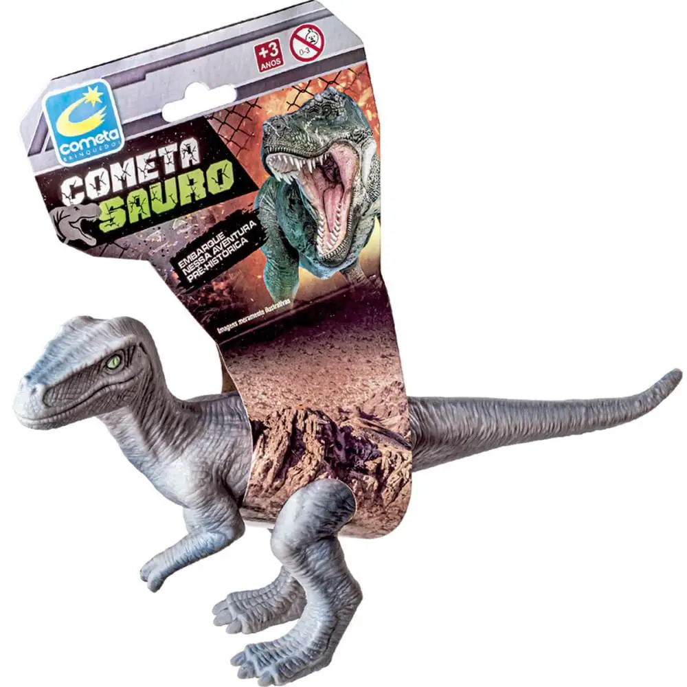 COMETA SAURO VELOCIRAPTOR 26CM CARTELA COMETA