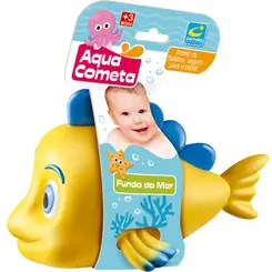 AQUA COMETA PEIXE AMARELO 20CM COMETA