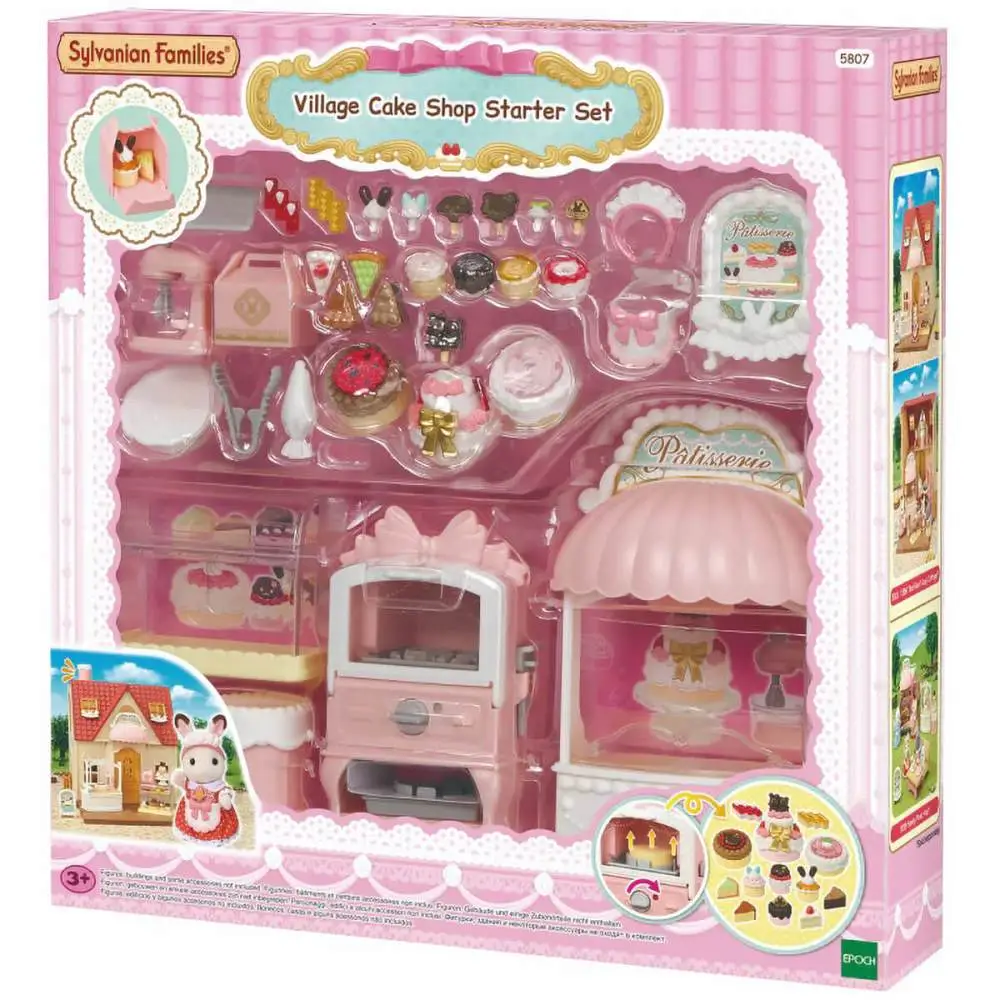 SYLVANIAN FAMILIES KIT INICIAL CONFEITARIA DA VILA EPOCH