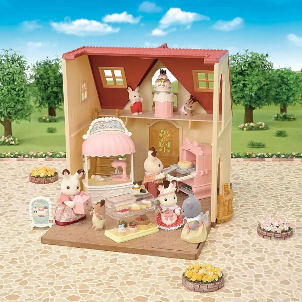 SYLVANIAN FAMILIES KIT INICIAL CONFEITARIA DA VILA EPOCH
