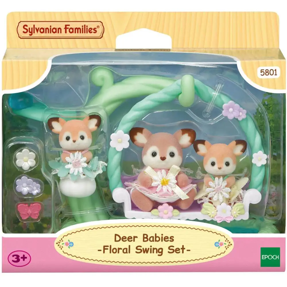 SYLVANIAN FAMILIES CONJUNTO BALANCO FLORAL EPOCH